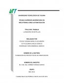 Planeacion de proyectos. LLENADORA DE BOTELLAS