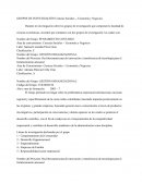 GRUPOS DE INVESTIGACIÓN Ciencias Sociales -- Economía y Negocios