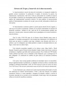 Síntesis del Origen y Desarrollo de la Macroeconomía