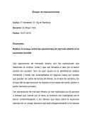 Operaciones de mercado abierto