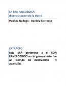 LA ERA PALEOZOICA