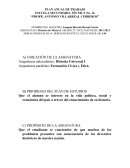 PLAN ANUAL DE TRABAJO