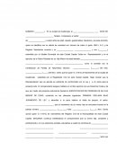 Declaración de identificación de persona por patria potestad