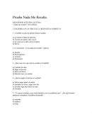 Prueba Nada Me Resulta