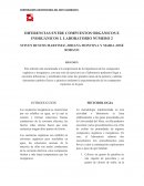 DIFERENCIAS ENTRE COMPUESTOS ORGÁNICOS E INORGÁNICOS. LABORATORIO NÚMERO 2