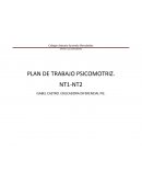 El aprendizaje para los niños más pequeños es esencialmente psicomotriz