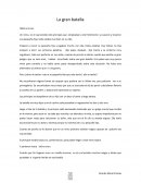 Resumen La gran batalla