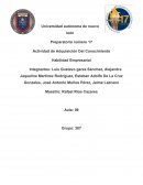 Actividad de adquisición del conocimiento