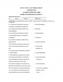 Examen extraordinario español 1