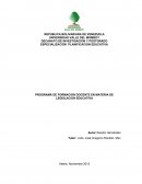 Actualización docente en la parte juridica
