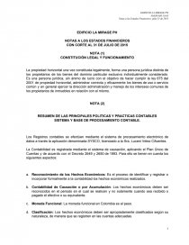 Resumen de las principales politicas y practicas contables. Página 1