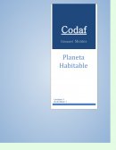 Ensayo Un planeta habitable