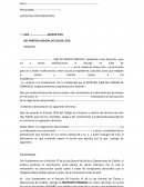 COMO ES LA CONTESTACION CEMANDA EJECUTIVO MERCANTIL