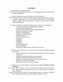 Cuestionario Defina ¿Qué es documentoscopia?