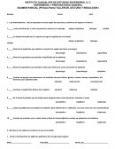 ENFERMERIA Y PREPARATORIA GENERAL