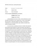 REPORTE DE PELICULA: UNA MUJER AUDAZ