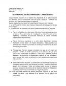 Estado financiero y presupuesto