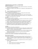 Administración de operaciones y productividad Producción como definición