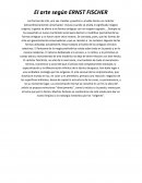 El arte según ERNST FISCHER