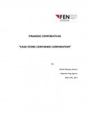CASO STONE CONTAINER CORPORATION
