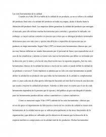 SIETE HERRAMIENTAS PARA LA CALIDAD. Página 1