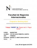 Target, donde espere mas y pague menos