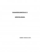ASPECTOS LEGALES. EVALUACION