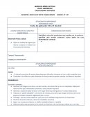 Situación didáctica para preescolar "Alimentación Saludable"