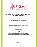 EL DERECHO Y LA EMPRESA