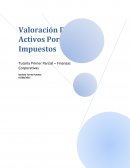 Valoración de Activos