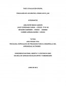 PSICÓLOGA, ESPECIALISTA EN PEDAGOGÍA PARA EL DESARROLLO DEL APRENDIZAJE AUTÓNOMO