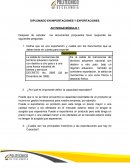 Actividad importaciones y exportaciones