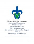 Psicología médica