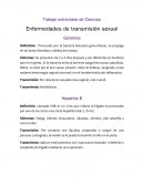 Enfermedades transmisión sexual