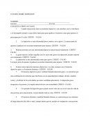 Examen sobre depresion