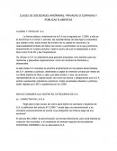 CLASES DE SOCIEDADES ANÓNIMAS: PRIVADAS O CERRADAS Y PÚBLICAS O ABIERTAS