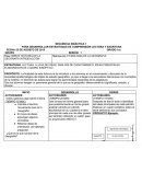 SECUENCIA DIDÁCTICA 1 PARA DESARROLLAR ESTRATEGIAS DE COMPRENSIÓN LECTORA Y ESCRITURA EN GEOGRAFIA