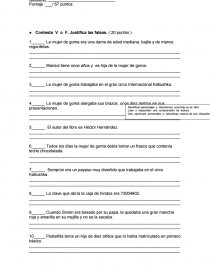 Lectura Complementaria “La Mujer de Goma”. Página 1
