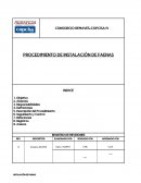 PROCEDIMIENTO DE INSTALACIÓN DE FAENAS