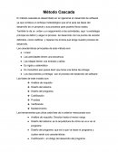 Método Cascada