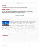 Definición colonial