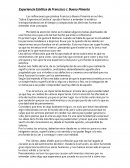 Experiencia Estética