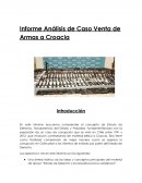 Análisis Caso Venta de Armas a Croacia (Chile)