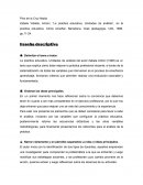 Reseña descriptiva de la práctica educativa