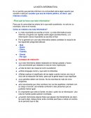 La nota informativa