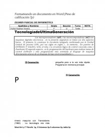 Examen de informatica. Página 1