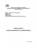 Introduction a la administration generals