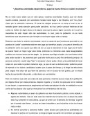 Actividad integradora ¿Nuestras autoridades desarrollan su papel de buena forma en nuestro municipio?