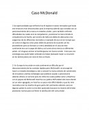 Caso mcdonalds