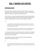 SQL BASE DE DATOS